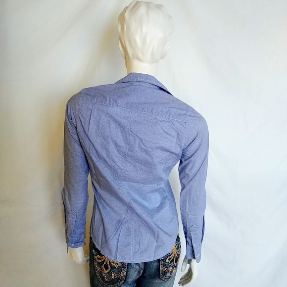 Frank & Eileen Barry Gingham Button Down Shirt - Picture 5 of 8